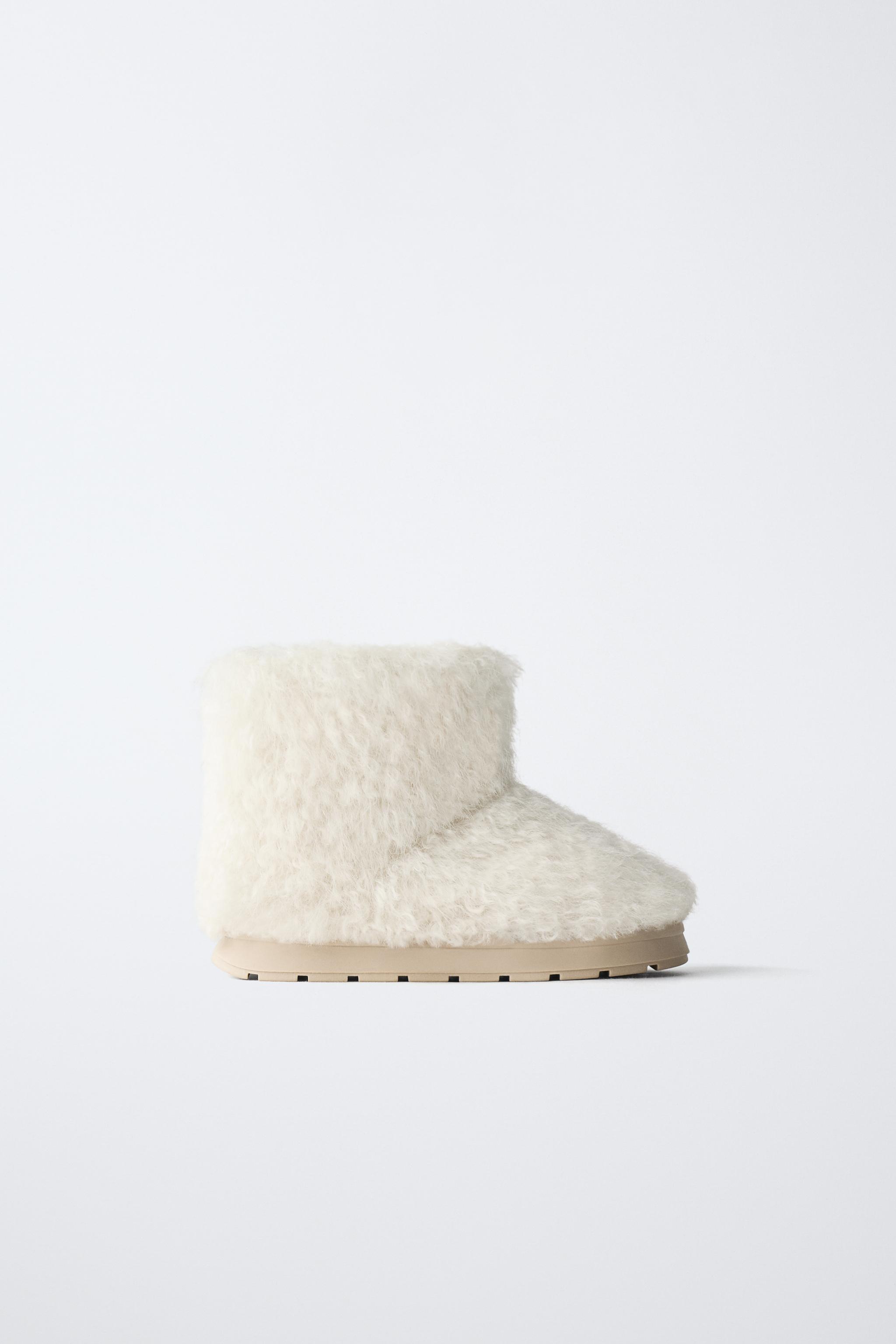 FAUX FUR SNOW BOOTS